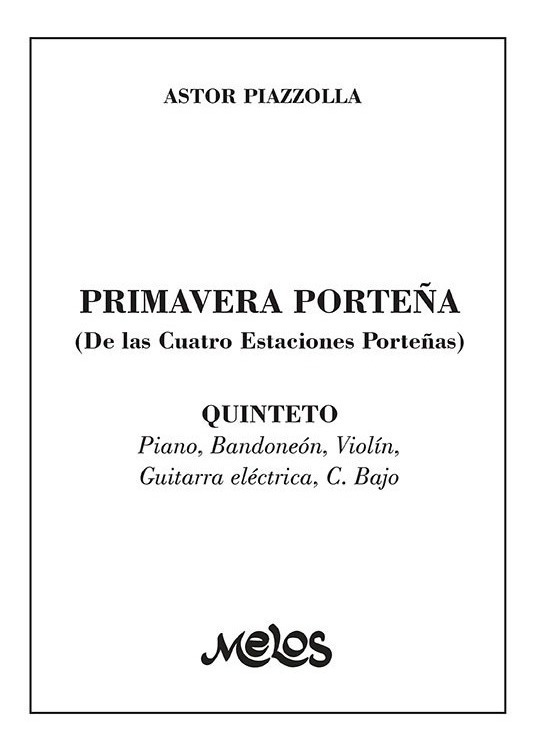 Primavera Porteña (quinteto)|mel9223
