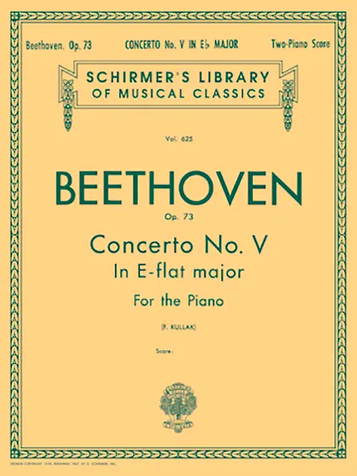 Concierto Nº 5 – Op. 73 – Mi b mayor Beethoven, Ludwing van